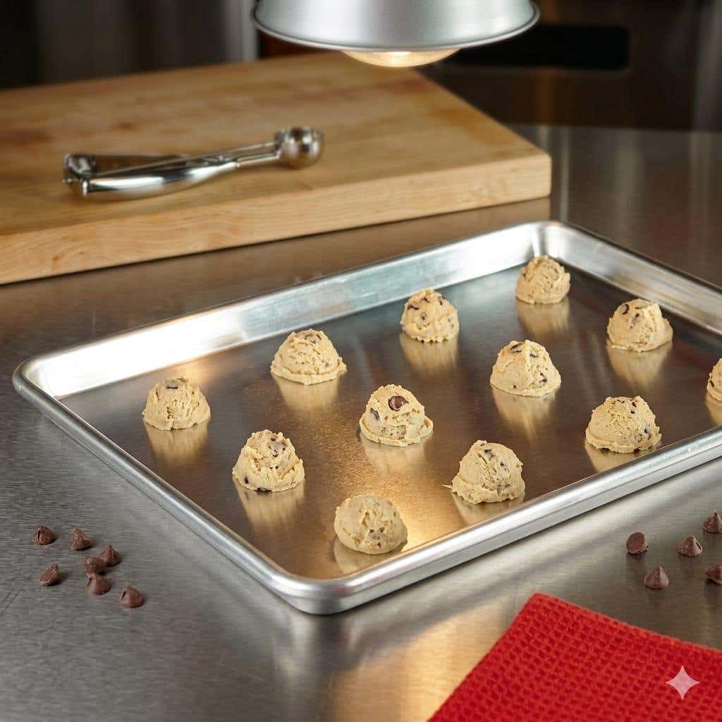 Aluminum Oven Tray, 40x40 cm - Silver