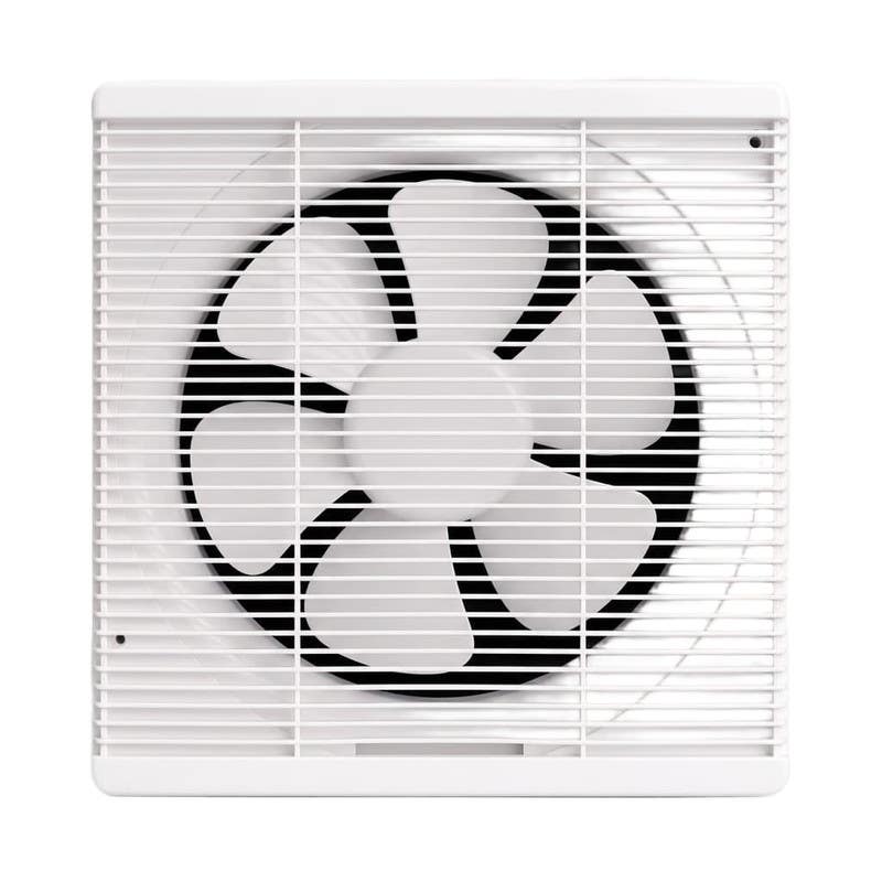 First wall-mounted extractor fan, two-way, 35, with mesh - white