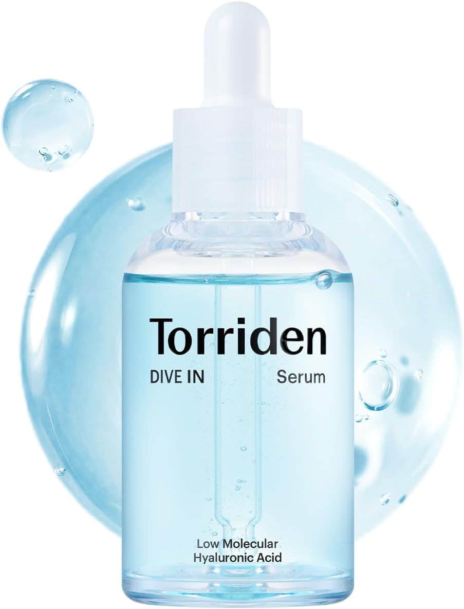 Torriden Dive-In Hyaluronic Acid Serum 50ml - Deep Hydration & Plump Skin