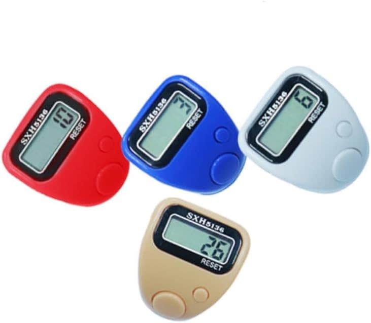 LED Digital Tasbih Hand Tally Counter with LED Light - Prayer Dhikr Zikr Counter