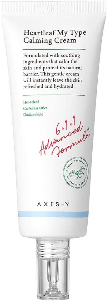 AXIS-Y Heartleaf Calming Cream 60ml - Lightweight Moisturizer