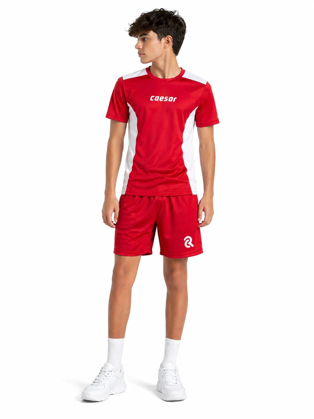 Boys' two-piece tracksuit set: shorts and short-sleeved t-shirt