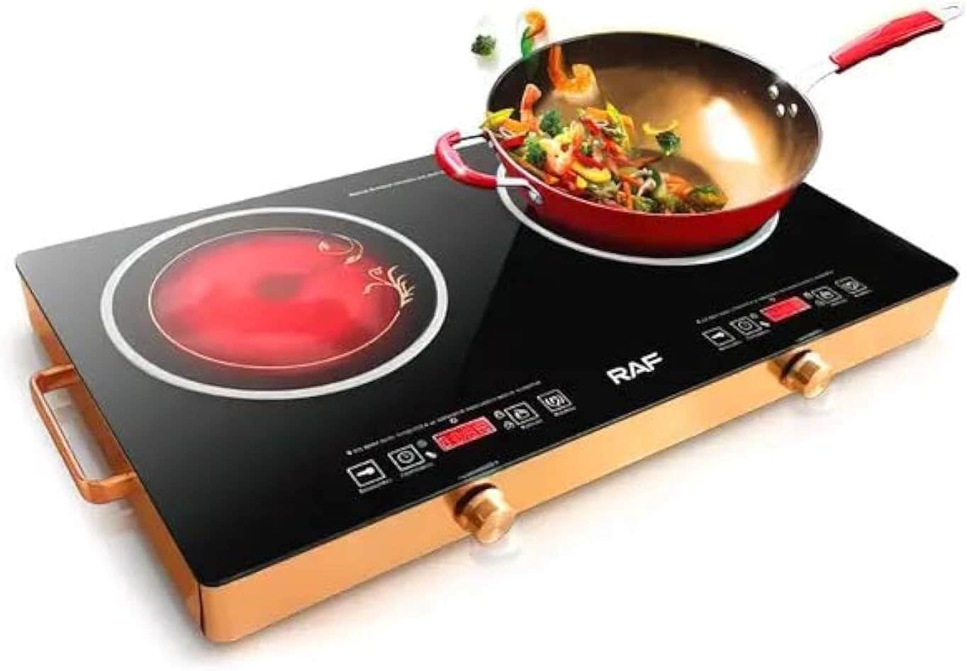 RAF Electric Hot Plate Two Burner R.8088, 750W,