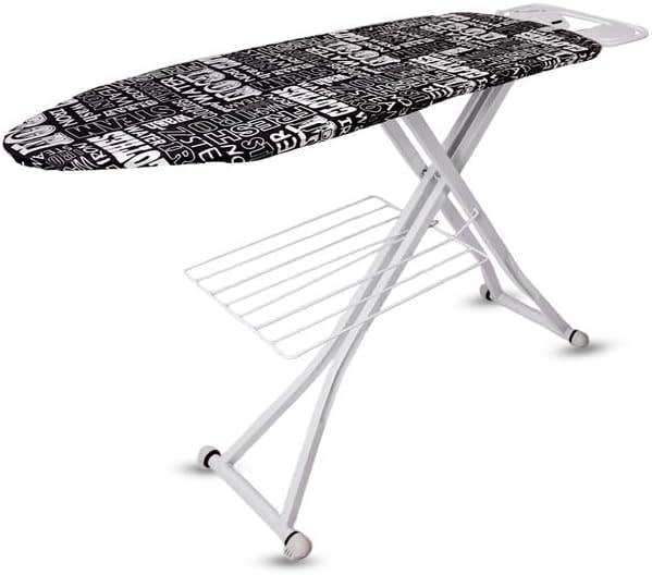 Tallinn Ironing Table - Heat-Resistant Surface, Multi-Utility Tray | Space-Saving, Anti-Slip Feet