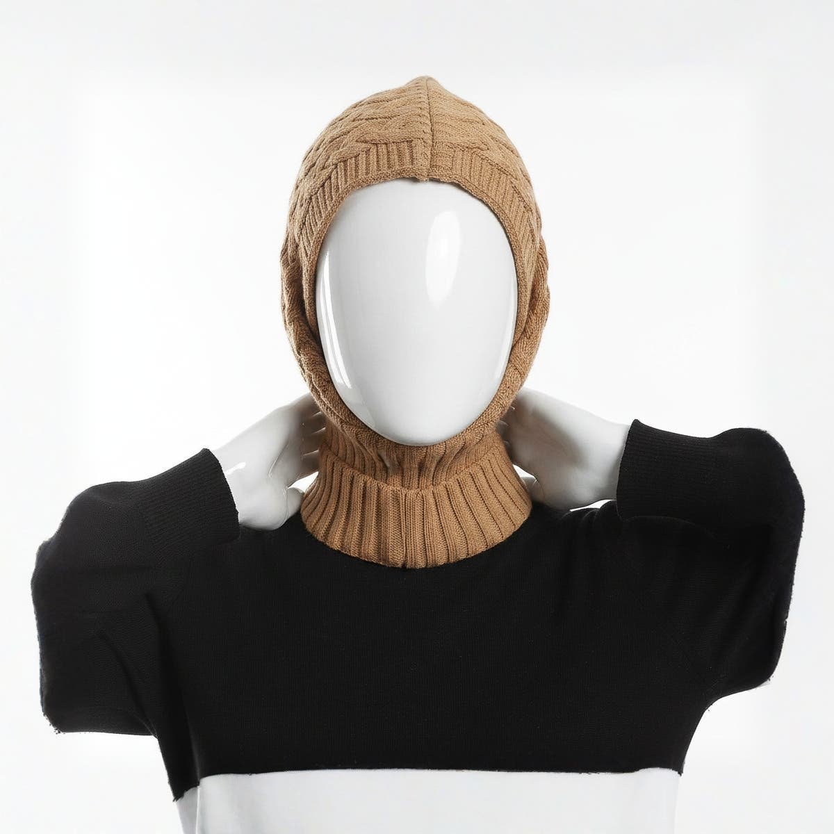 CAESAR Women's Wool Camel Scarf - Winter Fashion Accessory