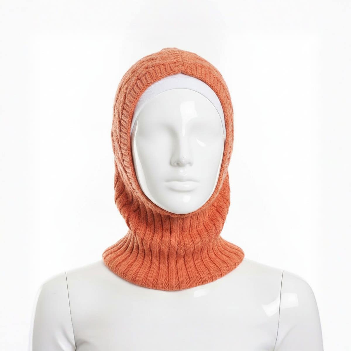 CAESAR Women's Wool Orange Winter Scarf - Cozy and Stylish