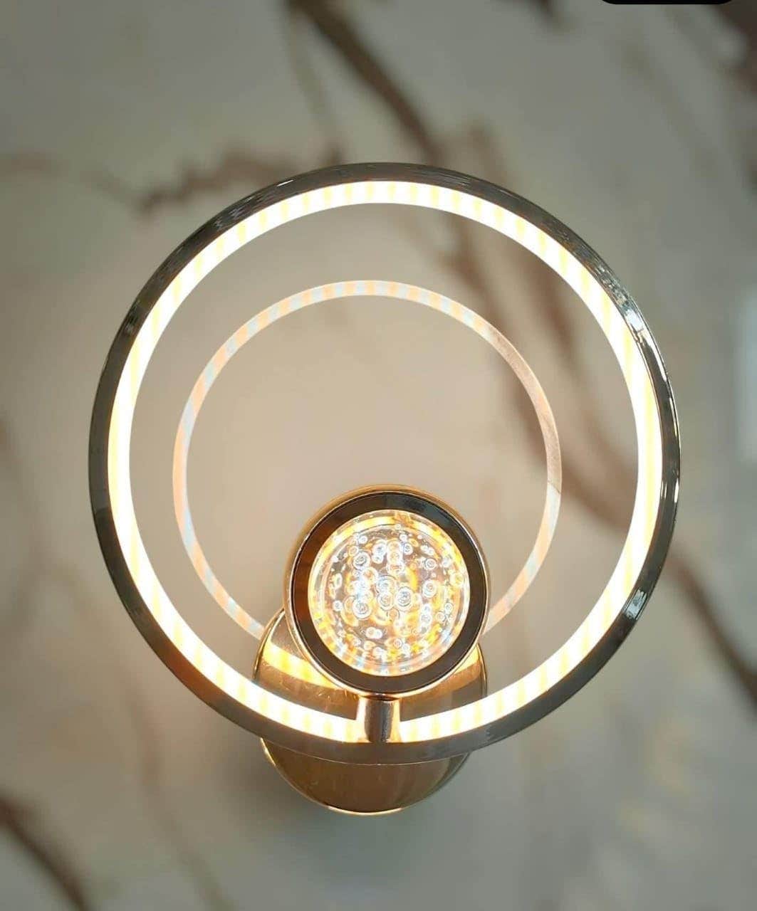 Modern Gold LED Wall Applique - Luxury Design