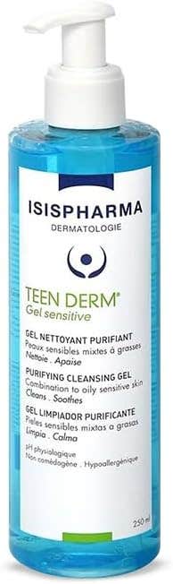Isispharma Teen Derm Gel Sensitive 250 Ml
