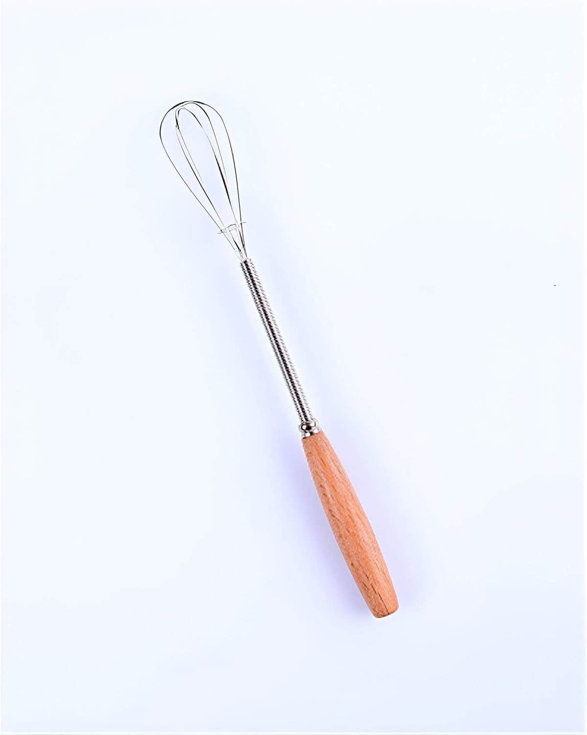 7.6 Inch Stainless Steel Mini Whisk for Egg Beating and Blending