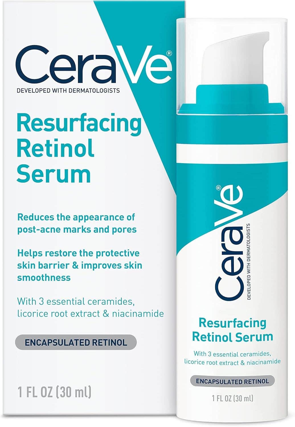 CERAVE Resurfacing Retinol Serum, 30 ml