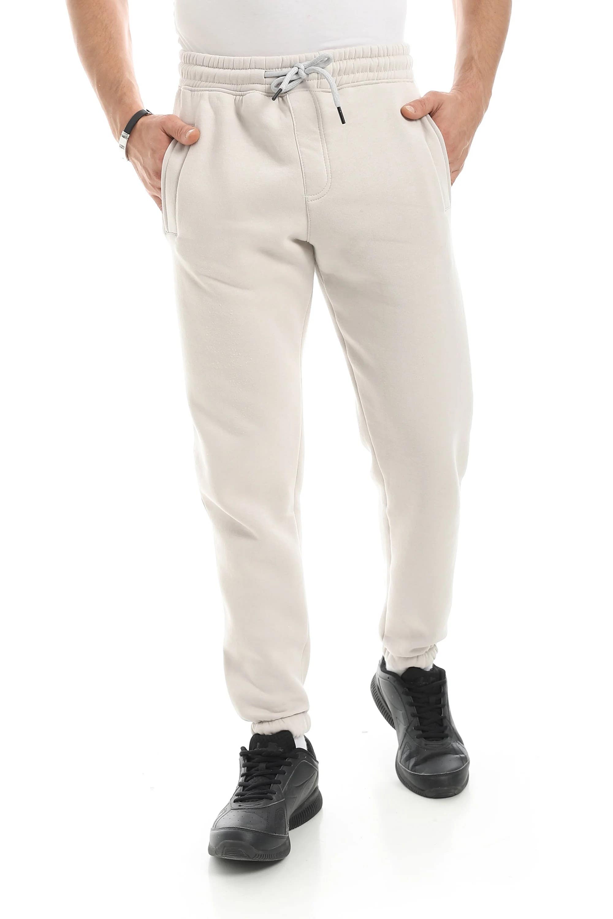 CAESAR Men's Melton Cotton Pants with Pockets - Comfortable Fit