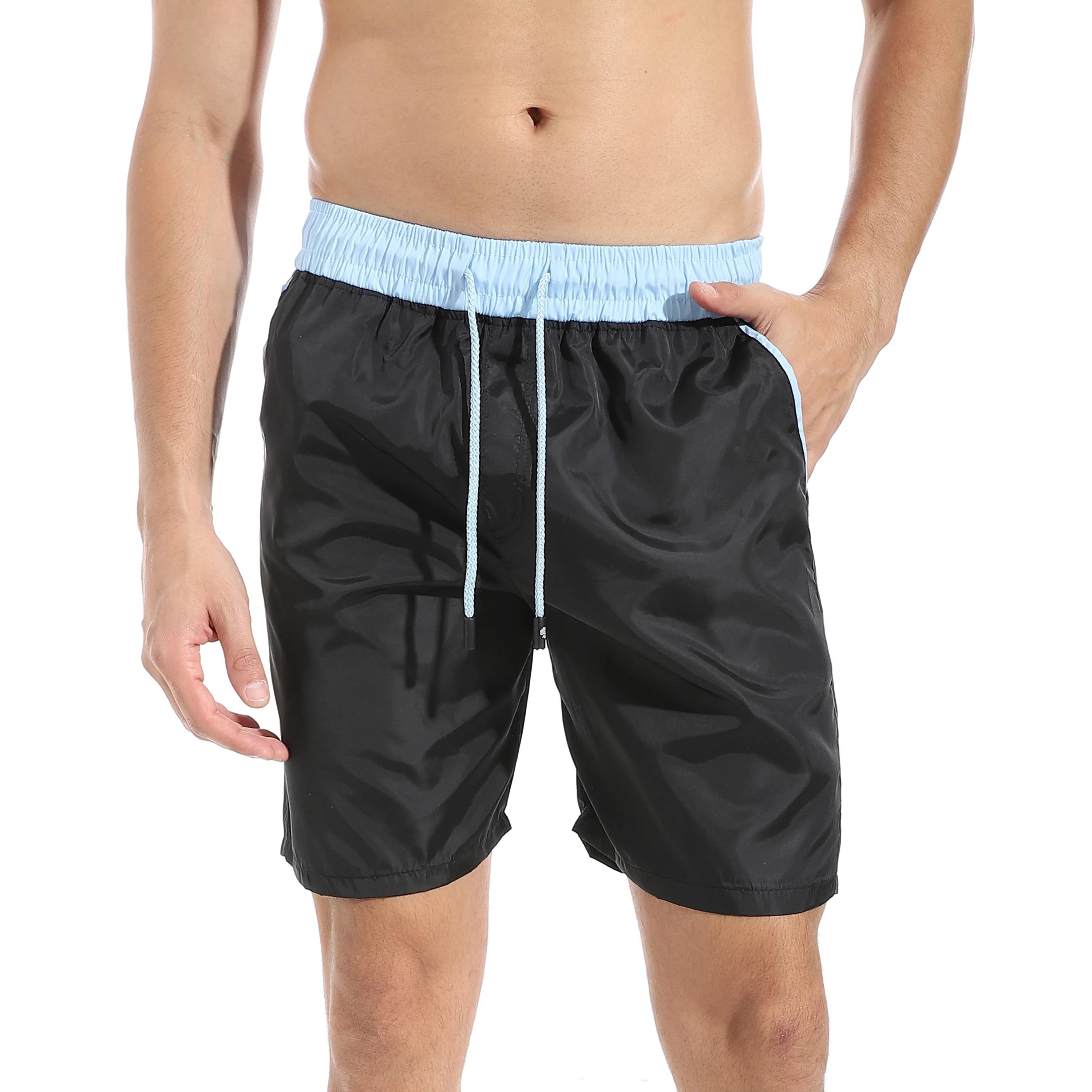 CAESAR Men's Waterproof Swim Shorts with Side Pockets - Lightweight & Quick Dry