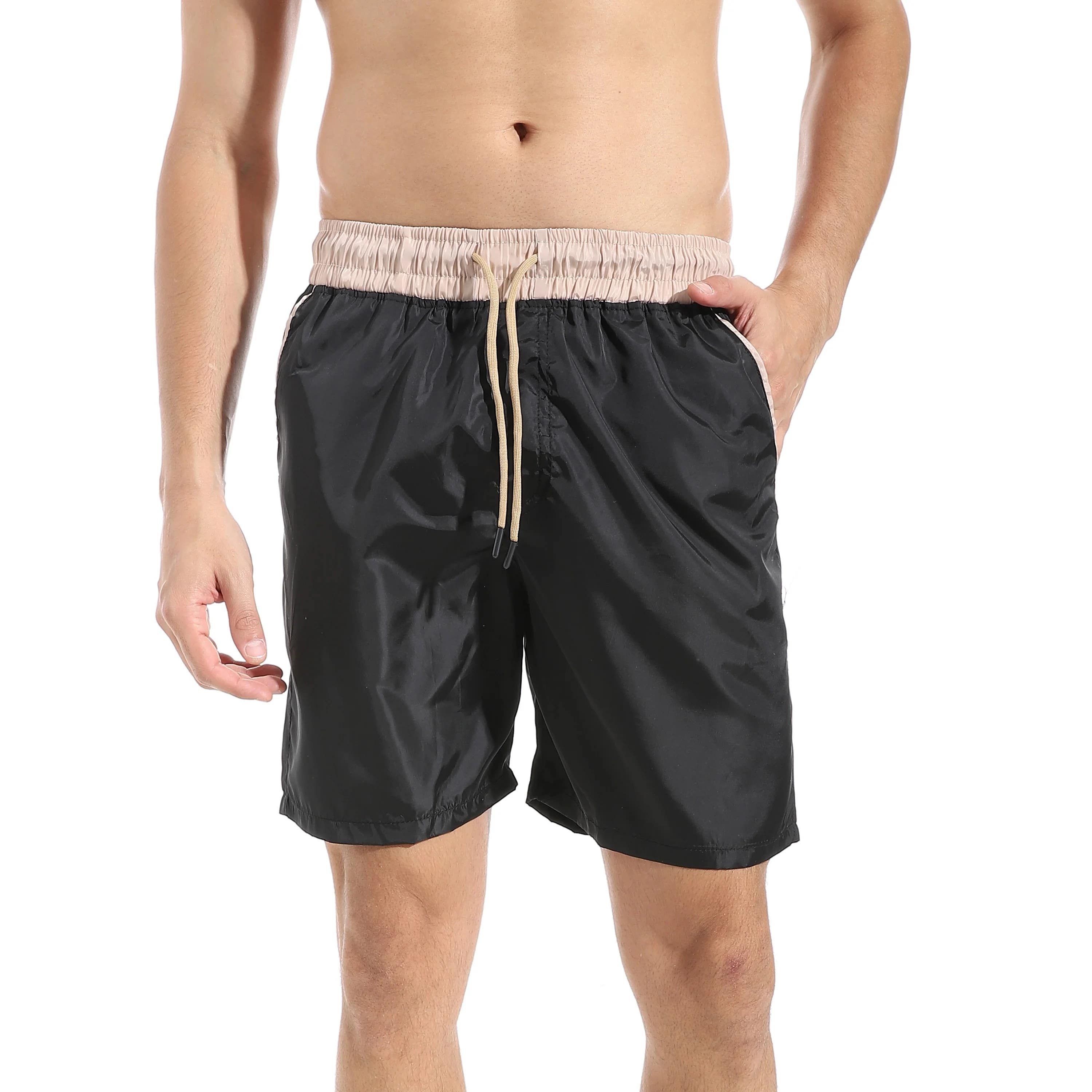CAESAR Men's Waterproof Swim Shorts with Side Pockets - Lightweight & Quick Dry