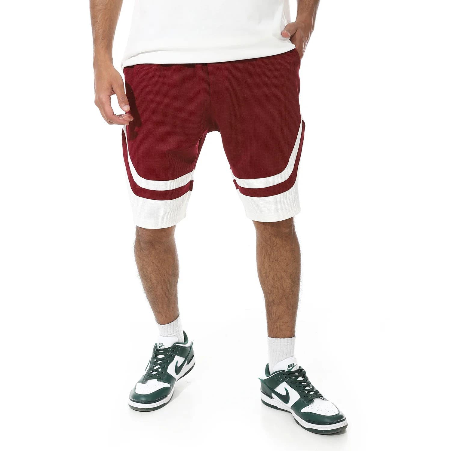 CAESAR Men's Baskota Summer Shorts with side Pockets - Multicolor