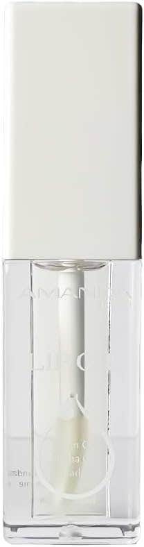 Clear Lip Oil with Argan, Jojoba, Avocado Oils - Hydrating Formula
