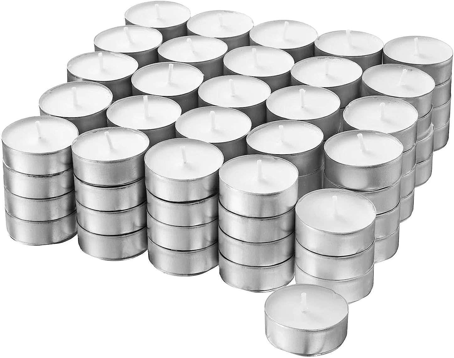 Small candle unscented / 100 pieces