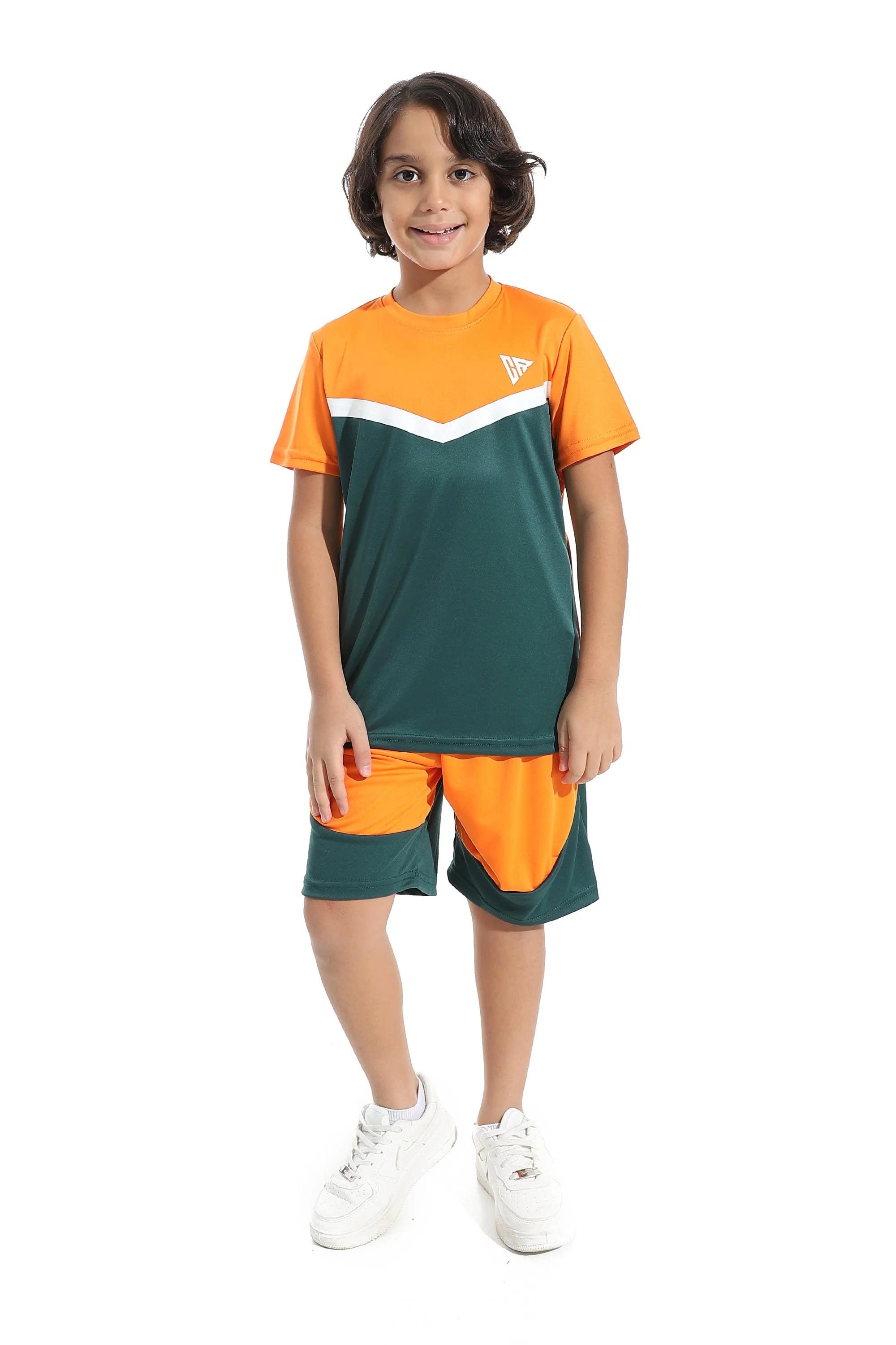 Boys’ Tracksuit Half Sleeve with Shorts
