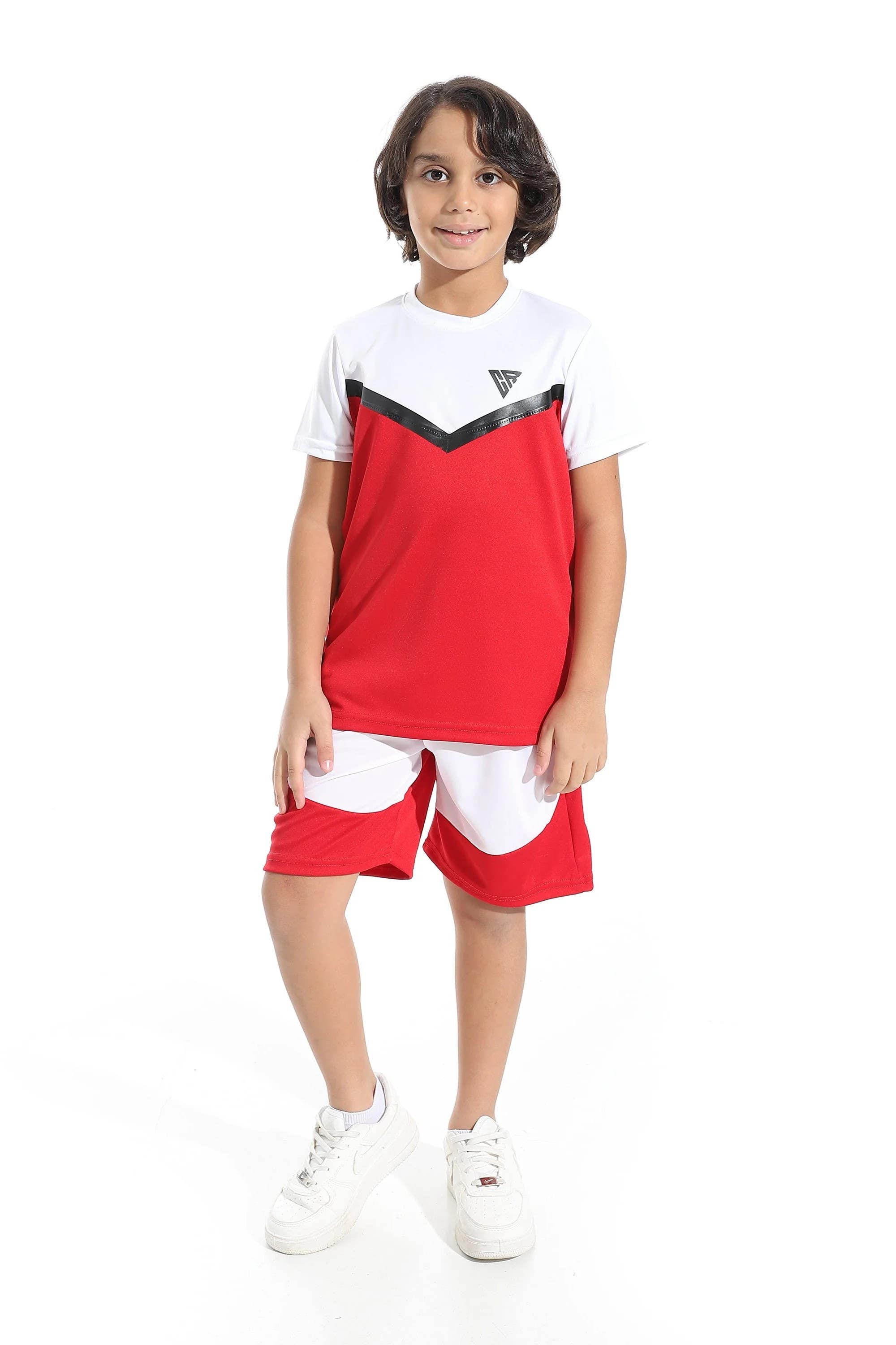 Boys’ Tracksuit Half Sleeve with Shorts