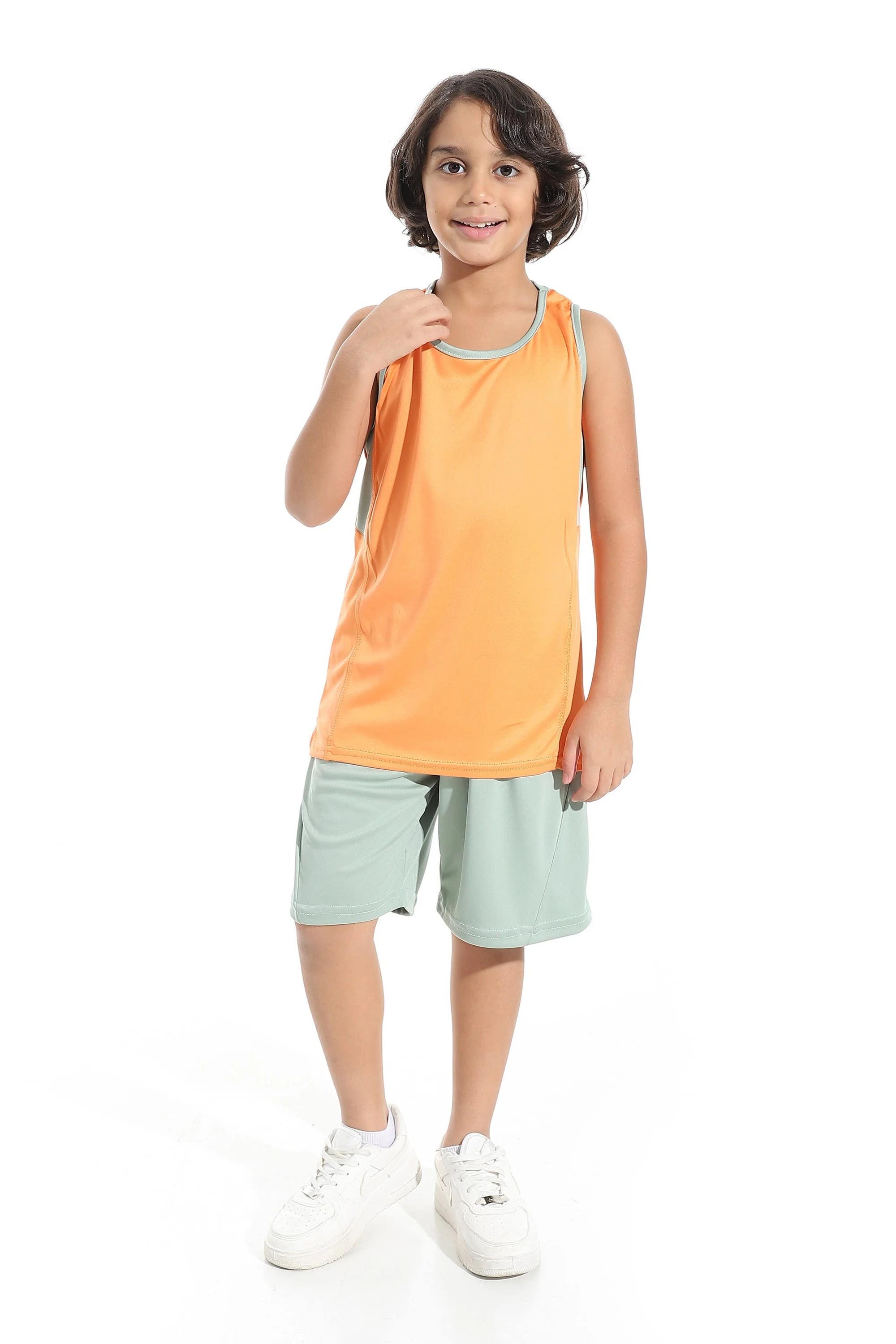 Boys’ Tracksuit Sleeveless with Shorts