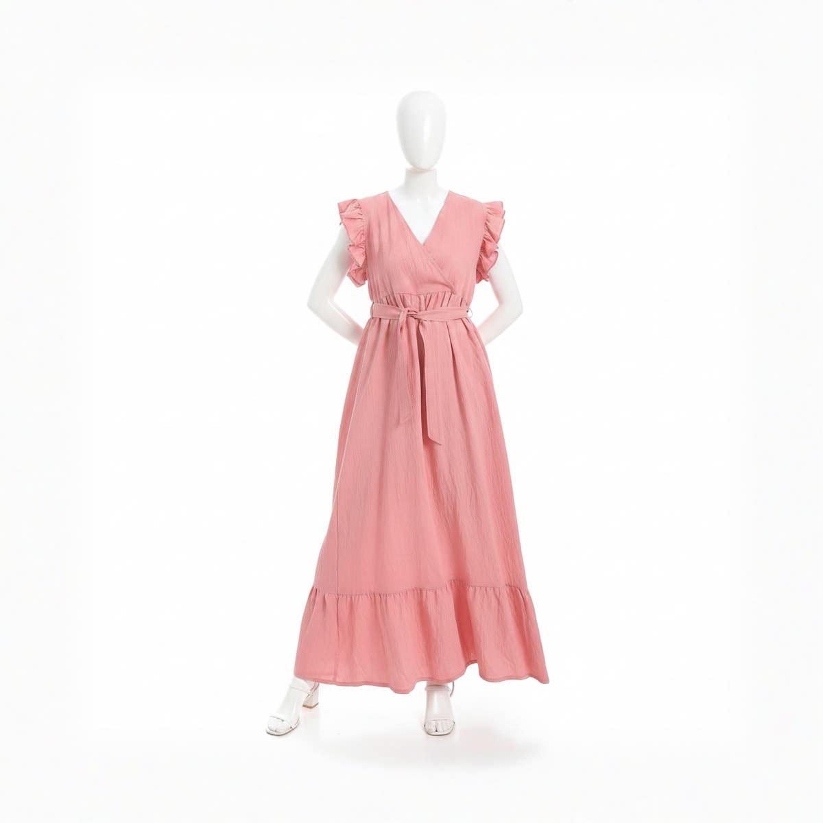 Women's sleeveless linen dress