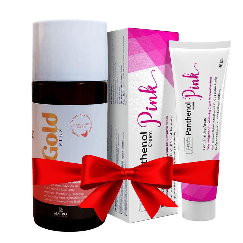 Macro Gold Plus Wash - Intimate Feminine Care, Moisturizing & Soothing - 250ml