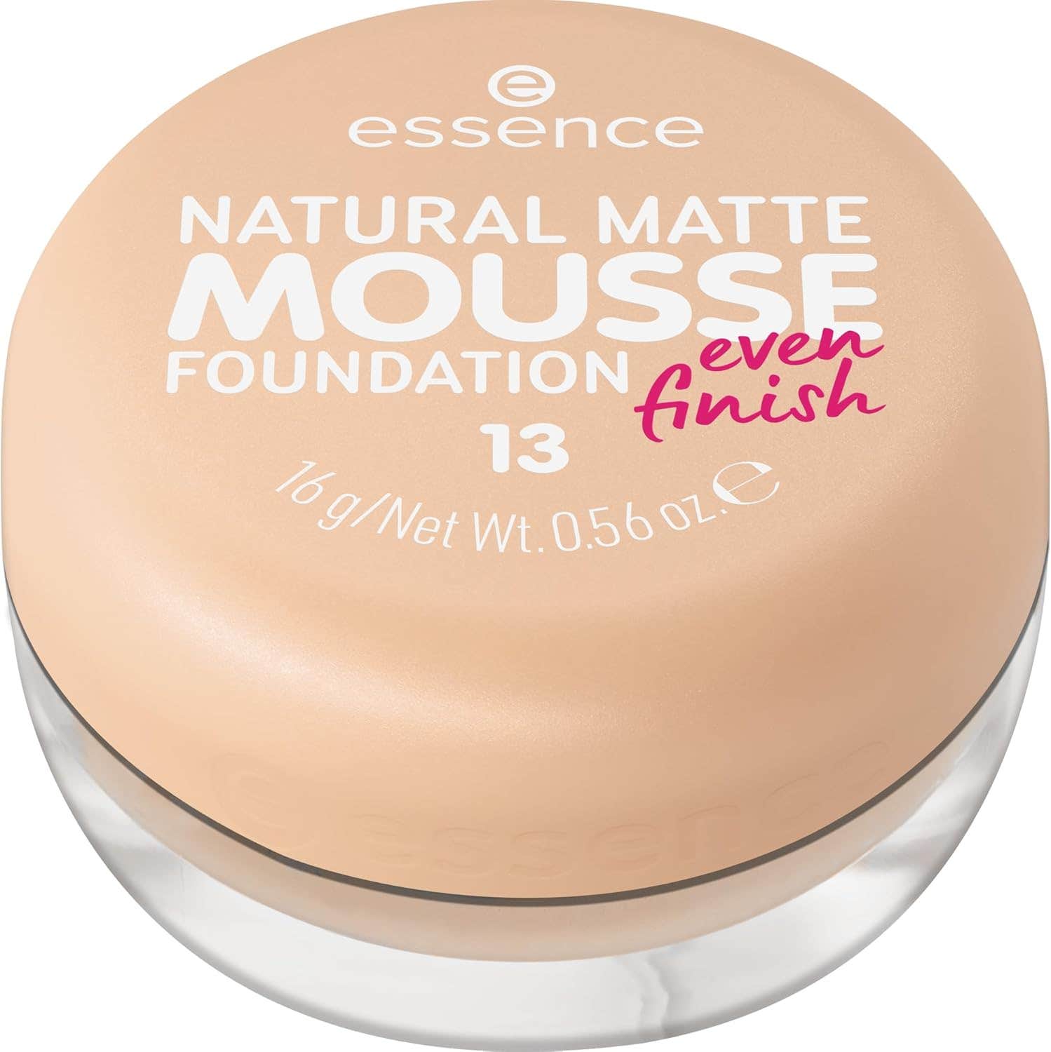 Essence Natural Matte Mousse Foundation 13 Porcelain 16G