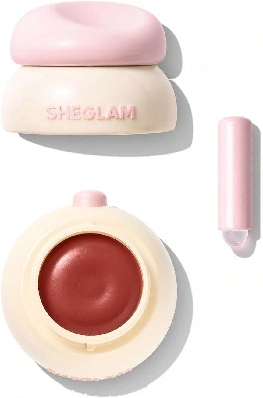 SHEGLAM Bounce Putty Lip Pot - High Key 3.5g Moisturizing Compact Formula