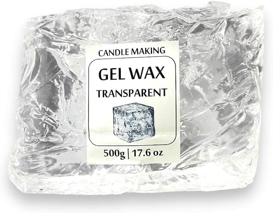 Transparent Gel Wax for Candle Making - 500g