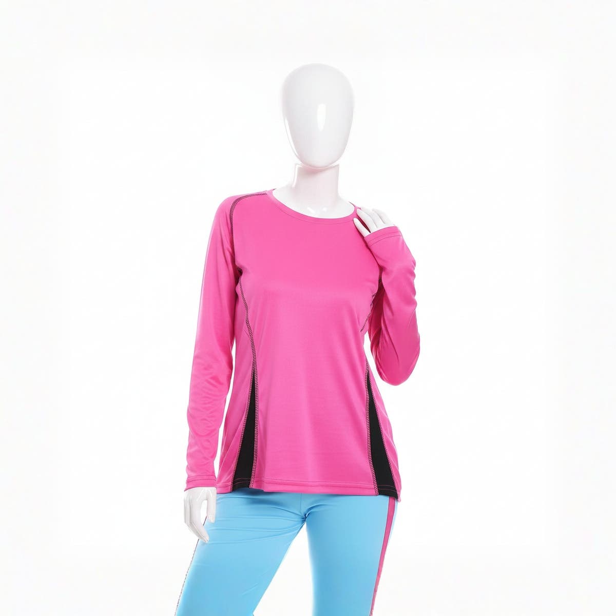 Women sport T-shirt with long sleeves