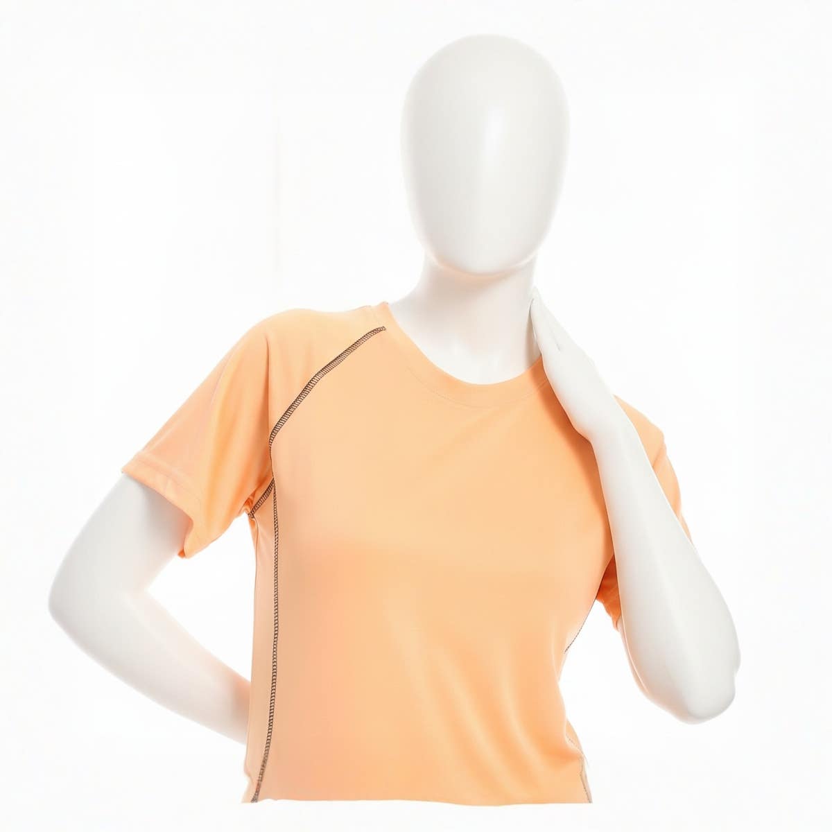 women sport T-shirt with half sleeves