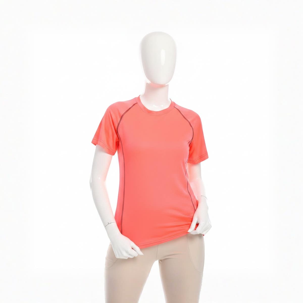 women sport T-shirt with half sleeves