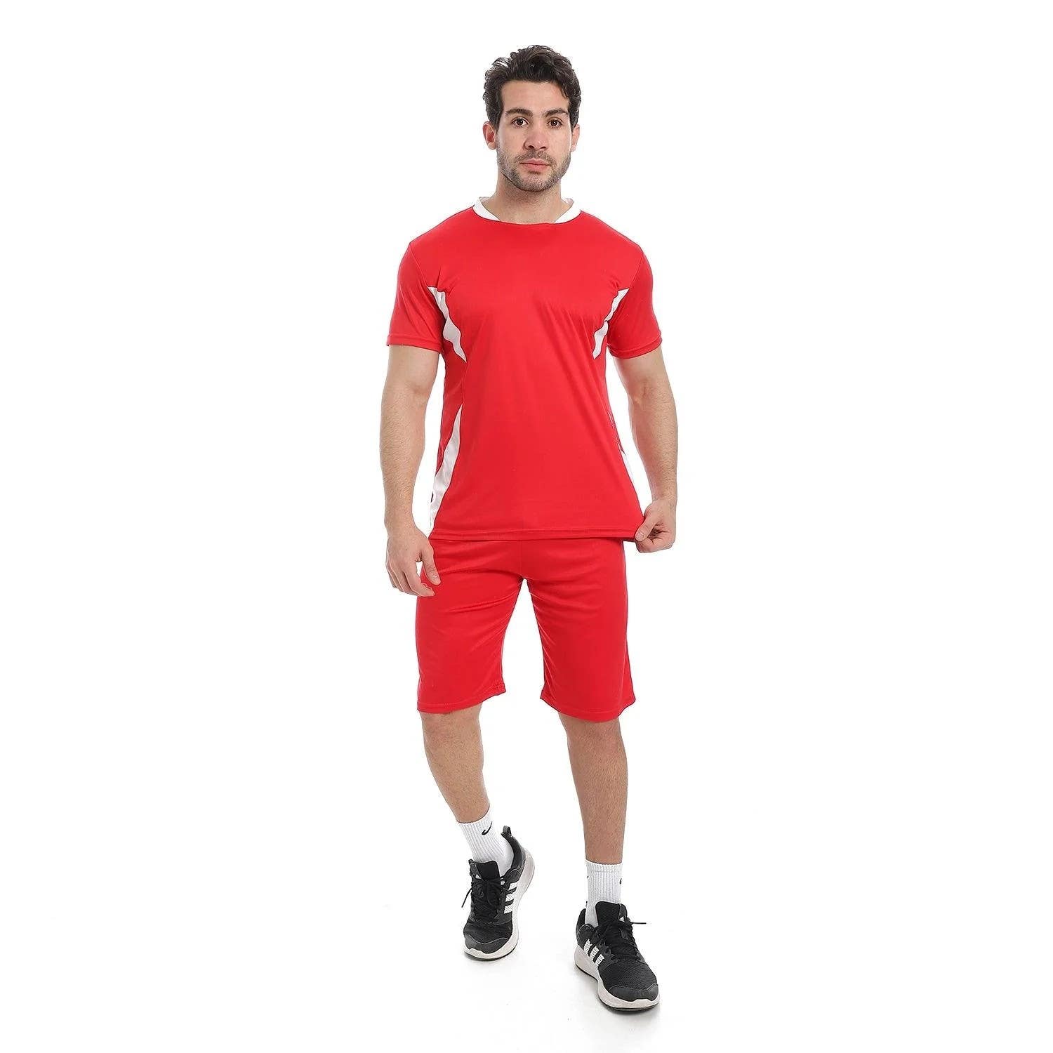 Men sports kit with shorts and t-shirt