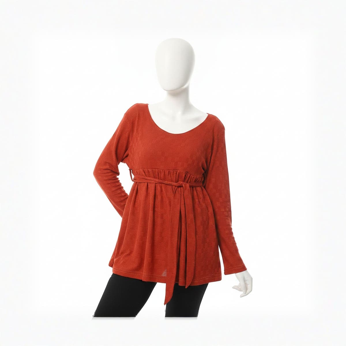 Women's long sleeve blouse plain style