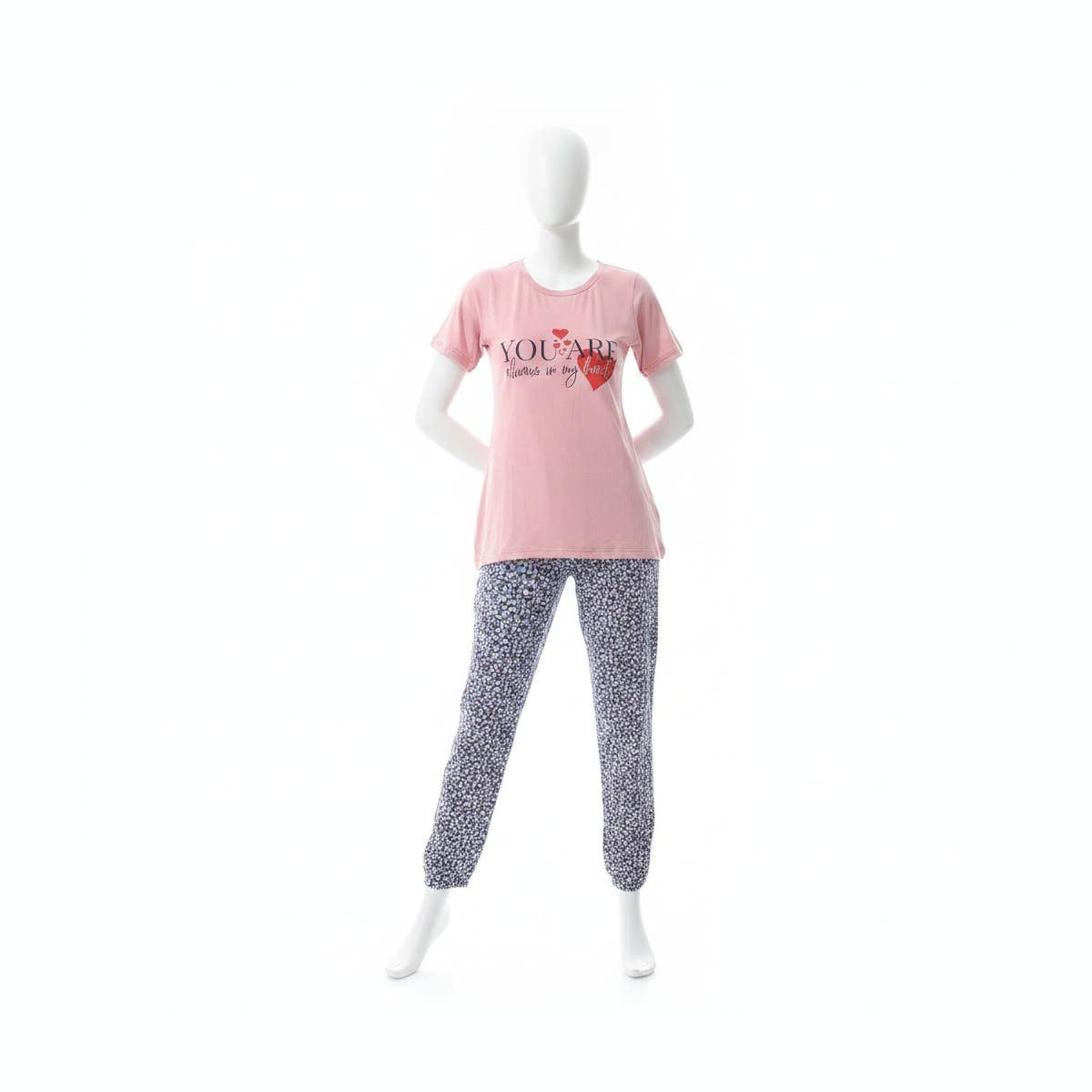 Women Pajama Set with Half Sleeves