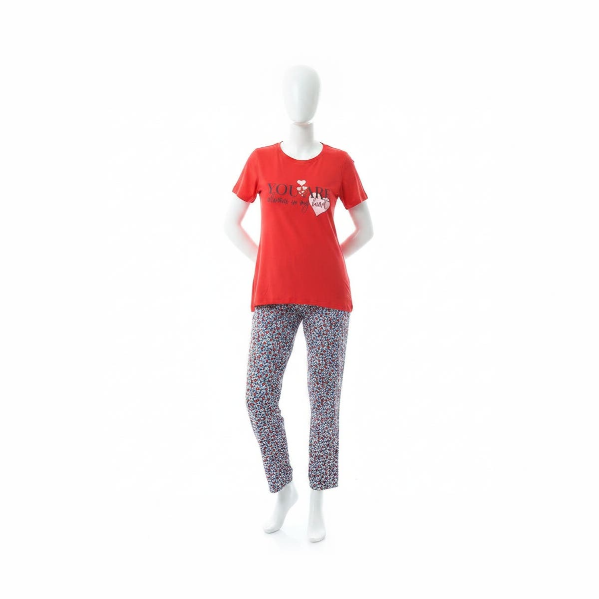 Women Pajama Set with Half Sleeves