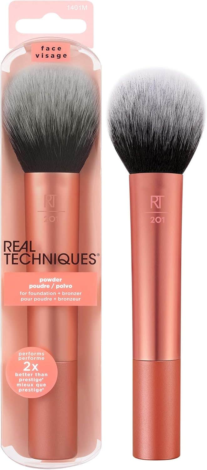 Real Techniques 201 Powder + Bronzer Makeup Brush
