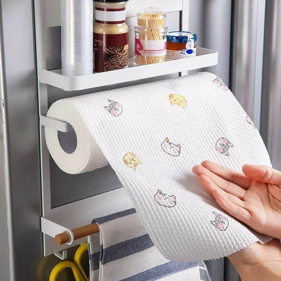 Multi-Purpose Absorbent Dry Towels - Pack of 3 - Oil Absorbing Roll - Dishware and Glass Cleaning