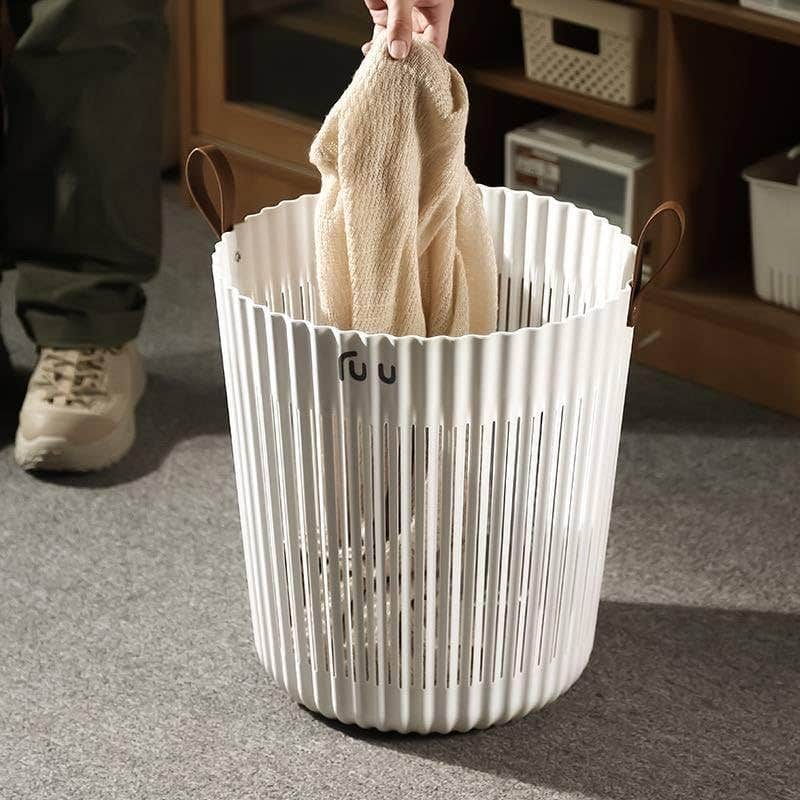 Plastic Storage Basket For Bathroom Dirty Clothes Laundry Basket Sundries Clothes Storage Boxes Kids Toys Organizer Good Look