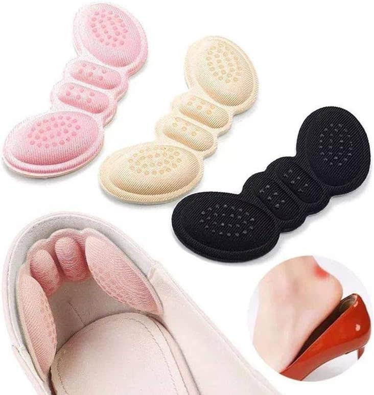 CosianSova Big Shoe Cushion Inserts for Shoes No Blisters Protection Legs Heels Reduction Shoe Size for Women Men 2 Pieces