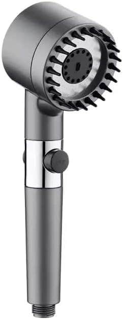 Multifunctional High Pressure Shower Head Filter Handheld Shower Head 3 Water Spray Settings with ON/OFF Switch