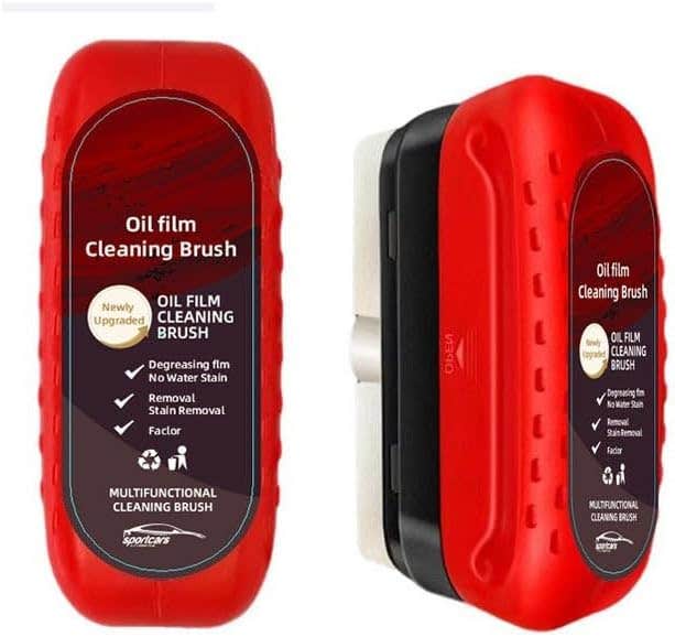 Car Glass Cleaner Brush - Anti Fog Rainproof 120ml - Streak Free Formula