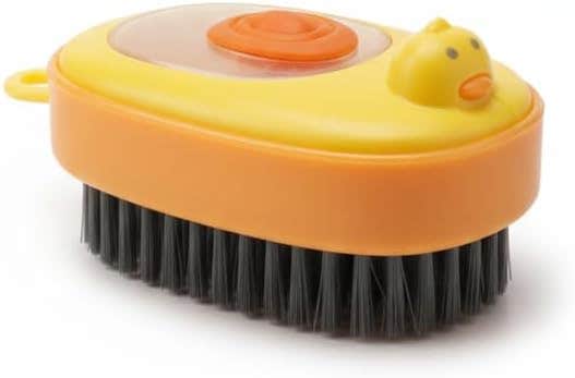 Dish Washing Brush with Soap Dispenser for Cleaning Pots and Sink