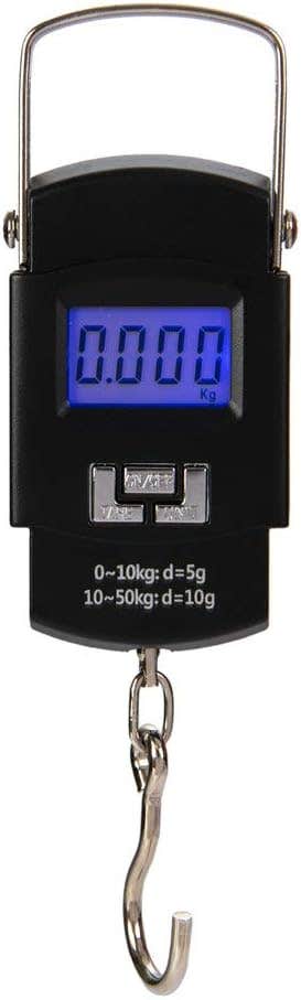 Hyindoor SHOWAY Portable Digital Luggage Scale - 50kg Travel Weighing for Suitcase
