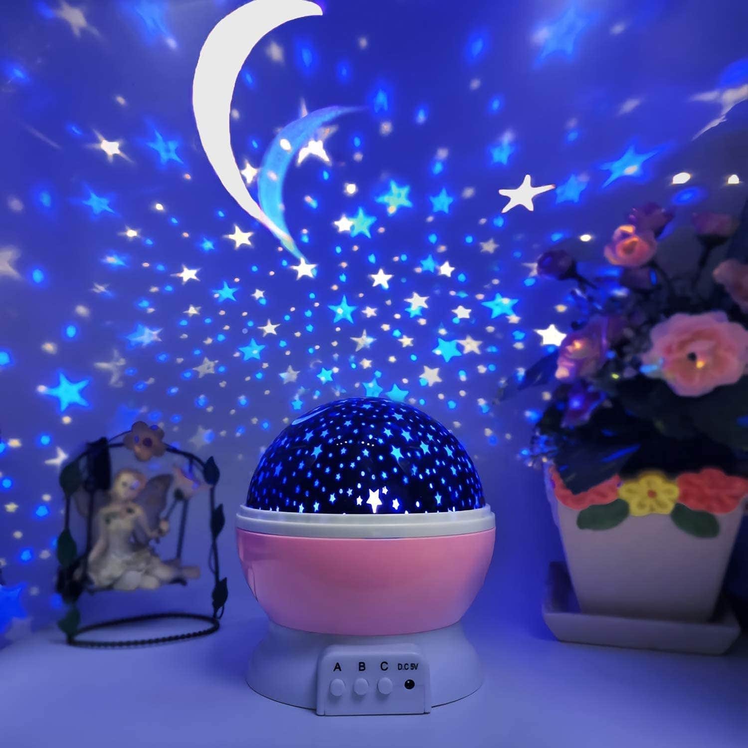 One94Store Star Master LED Night Light Projector - Colorful Romantic Sky Star Lamp