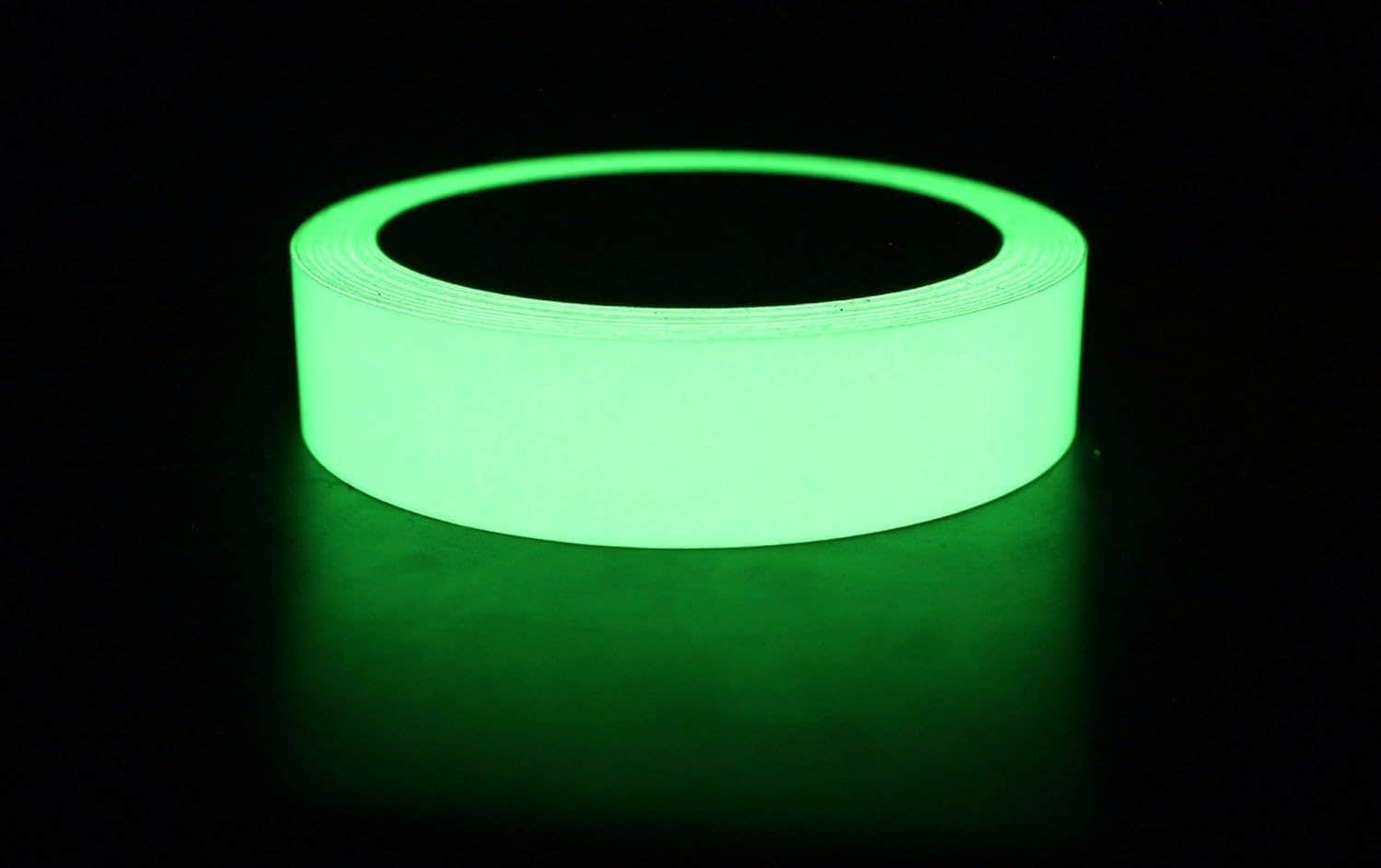 Glow in the Dark Tape Set - Night Safety & Energy Saving (3 Rolls x 3m)
