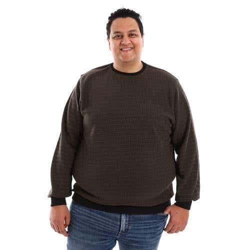 Men's big size stripped T-shirt