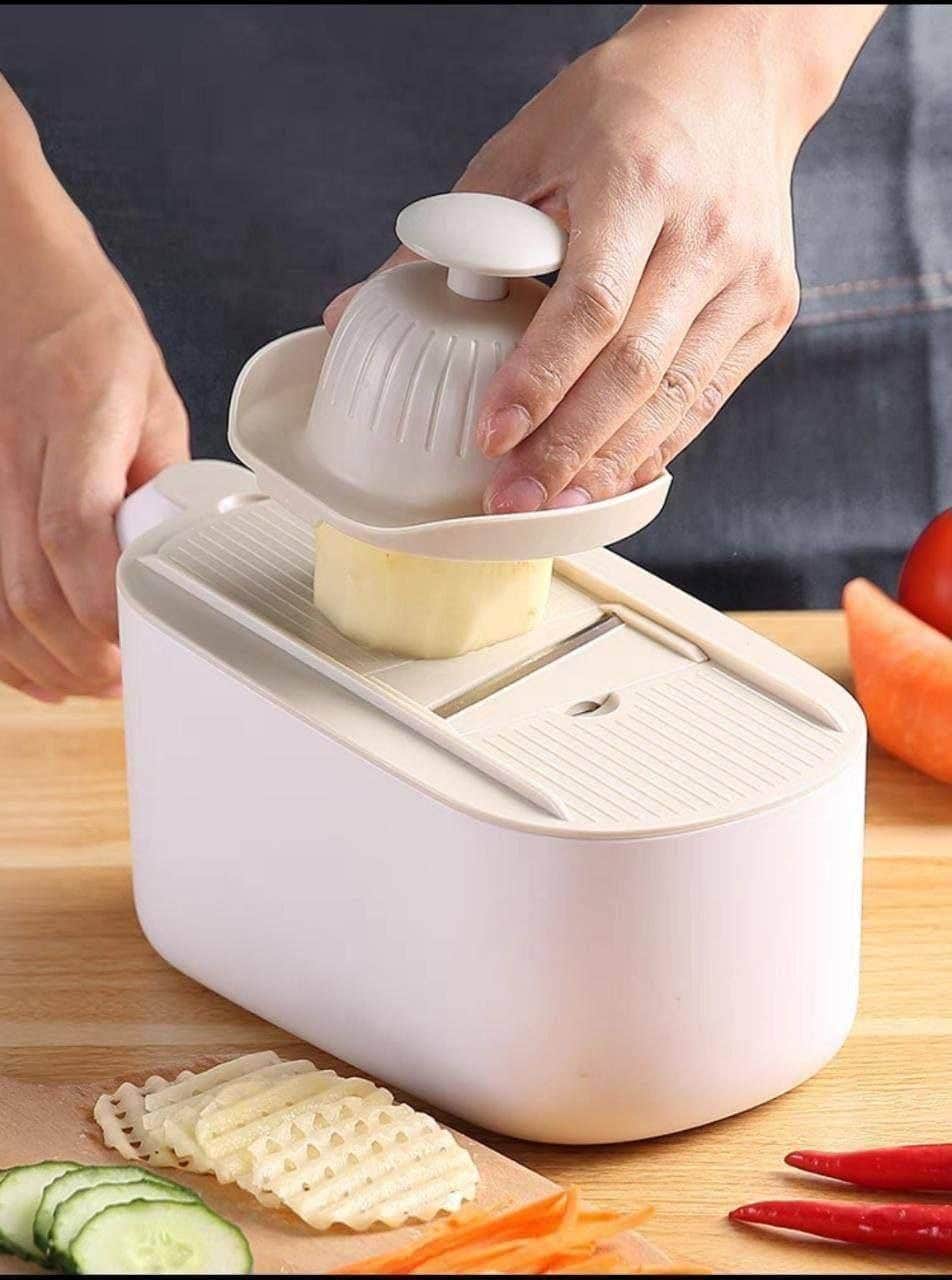 ECOCO Vegetable Slicer Slicer Professional Multifunctional Manual Grater Slicer for Kitchen Adjustable Blades