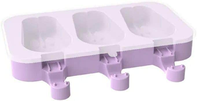 Silicone Mold Lollipop Cake Mold - Reusable Ice Cream Mold DIY Easy Release