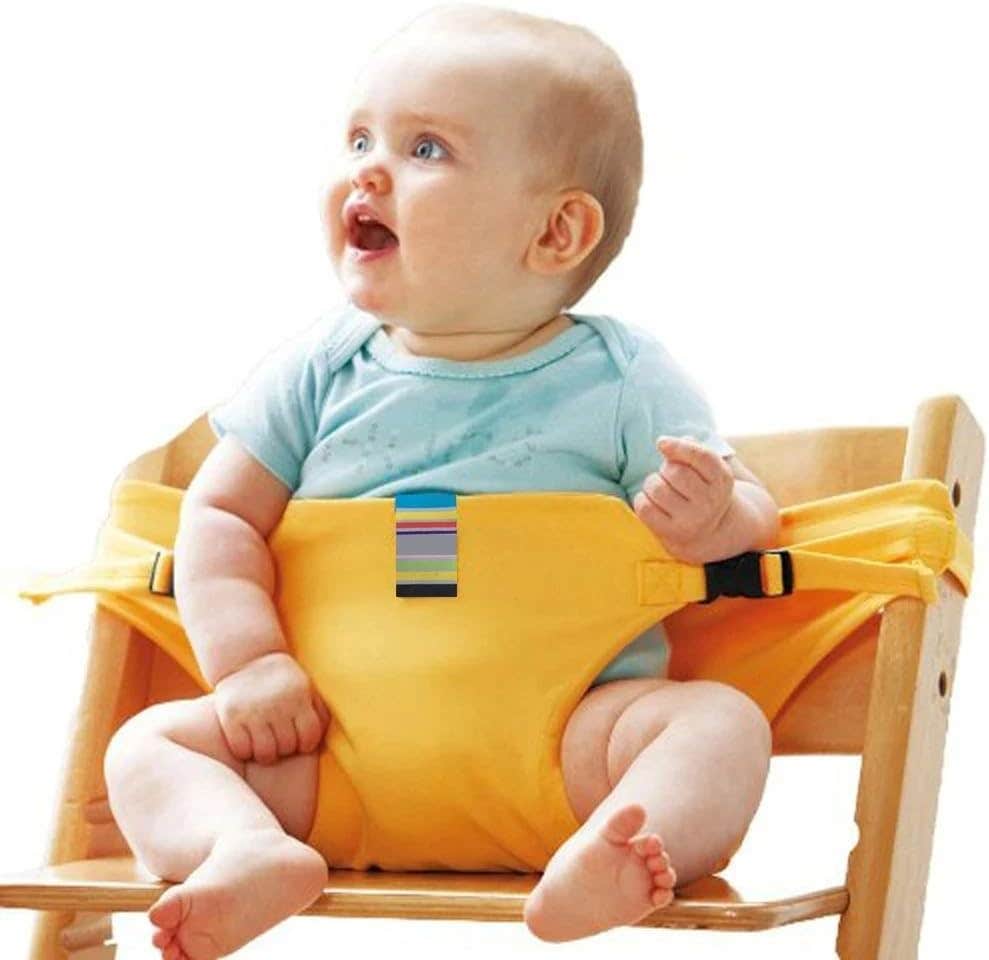Generic Washable Pink Baby Feeding Chair Safety Belt - 15kg Capacity
