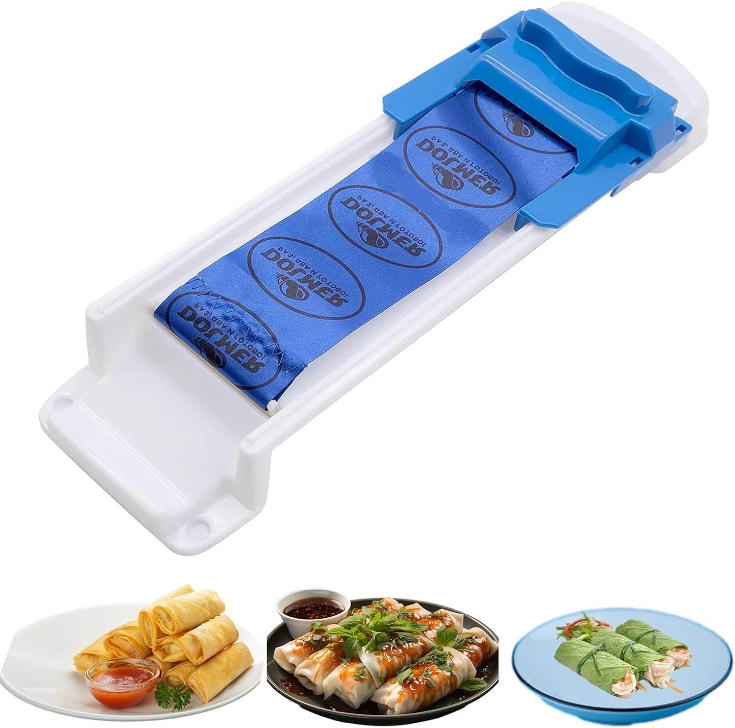 Grape Leaves Rolling Machine Vegetable Meat Rolling Machine Grape Leaves Cabbage Sushi Rolling Machine for Beginners Kids